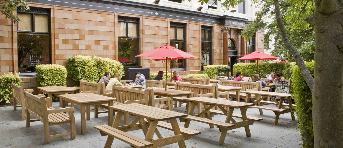 Gardens | The Rosendale: pub dining in West Dulwich, SE21 | The Rosendale